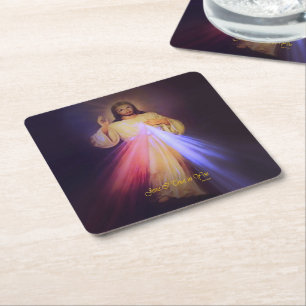 Dessous De Verre Carré Miséricorde divine