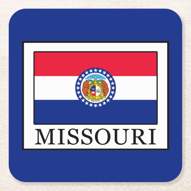 Dessous De Verre Carré Missouri (Devant)