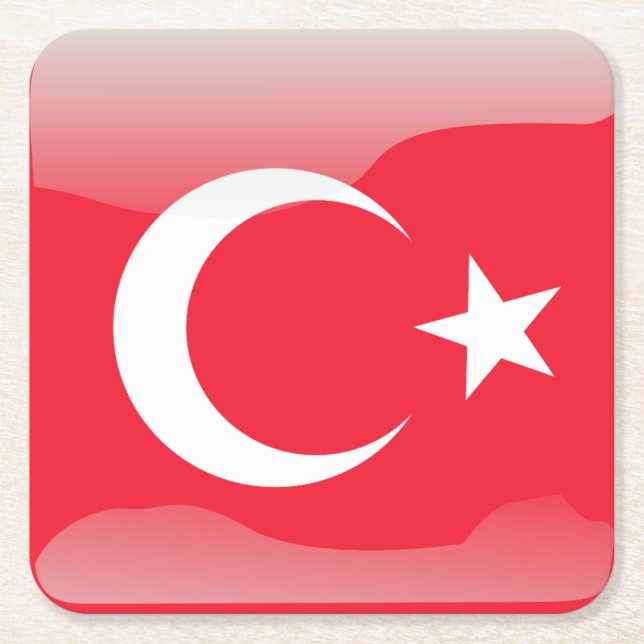 Dessous De Verre Carré modèle (Devant)