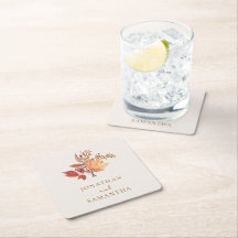 Modern Rustic Fall Boho Flower Wedding 