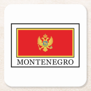 Dessous De Verre Carré Monténégro