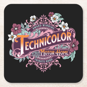 Dessous De Verre Carré Moteur Technicolor