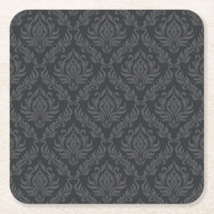 Dessous De Verre Carré Motif 6 de damassé