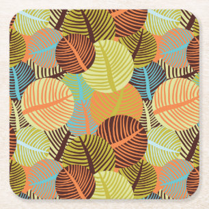 Dessous De Verre Carré Motif abstrait
