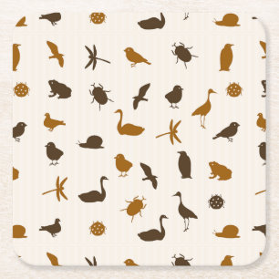 Dessous De Verre Carré Motif animal 2