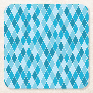 Dessous De Verre Carré Motif d'hiver de harlequin