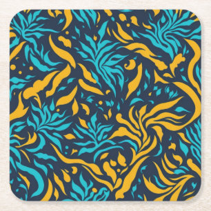 Dessous De Verre Carré Motif géométrique