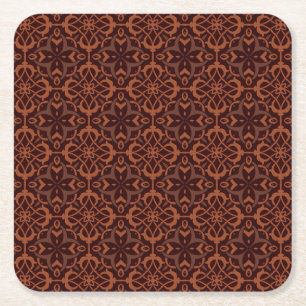 Dessous De Verre Carré Motif géométrique moderne ethnique 2