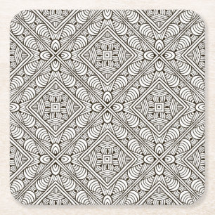 Dessous De Verre Carré Motif inspiré