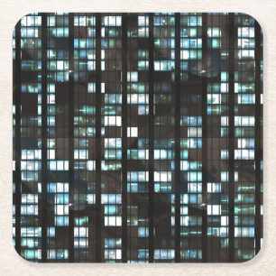 Dessous De Verre Carré Motif lumineux de fenêtres