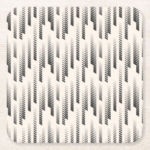 Dessous De Verre Carré Motif moderne de pluie