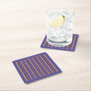 Dessous De Verre Carré Motif Pawprint