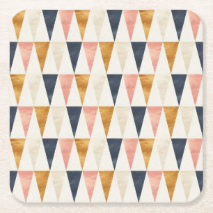 Dessous De Verre Carré Motif scandinave de drapeau de marine