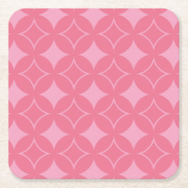 Dessous De Verre Carré Motif shippo rose