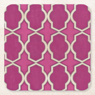 Dessous De Verre Carré Motifs de marché II