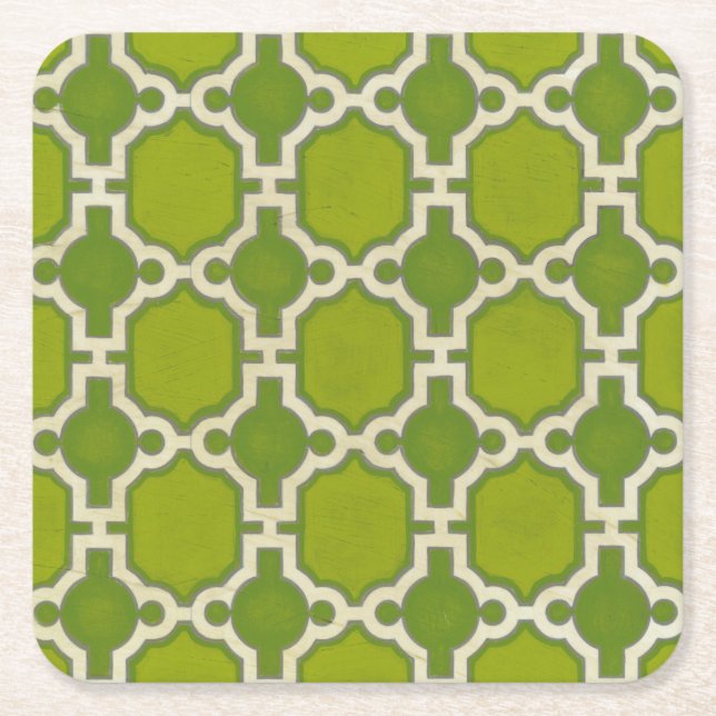 Dessous De Verre Carré Motifs du marché IV (Devant)