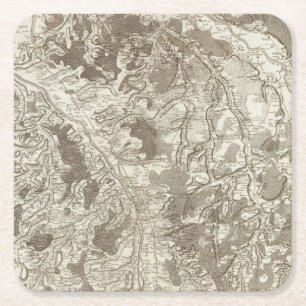 Dessous De Verre Carré Moulins