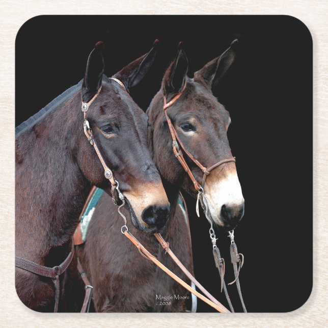 Dessous De Verre Carré Mule Twosome (Devant)