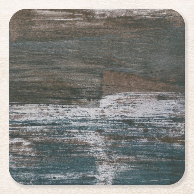 Dessous De Verre Carré Mur de mer II (Devant)