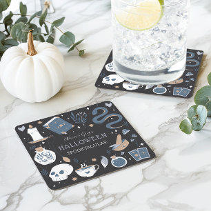 Dessous De Verre Carré Mystic Boho Crystal Halloween Party