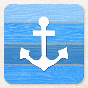 Dessous De Verre Carré Nautical themed design