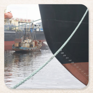 Dessous De Verre Carré Navires