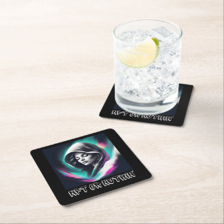 Dessous De Verre Carré NFT ou Nothin’ - Bold Web3 & Crypto Enthousiaste