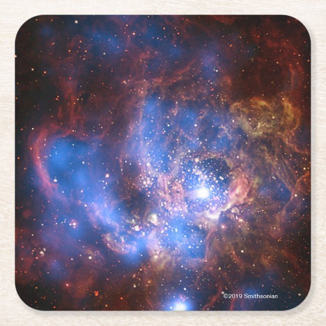 DESSOUS DE VERRE CARRÉ NGC 604 (Devant)