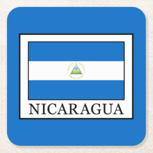 Dessous De Verre Carré Nicaragua