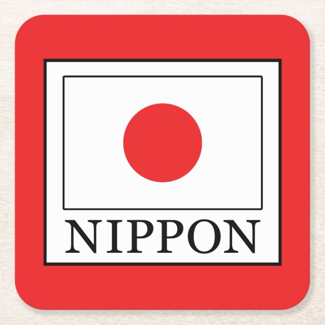 Dessous De Verre Carré Nippon (Devant)
