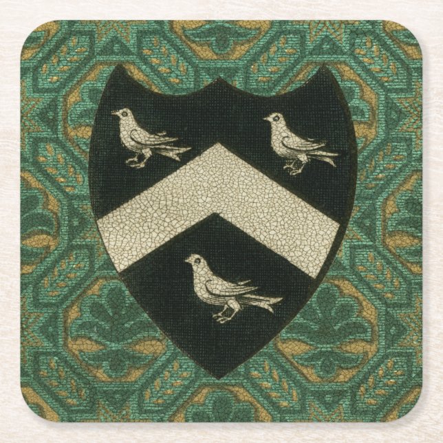 Dessous De Verre Carré Noble Crest II (Devant)