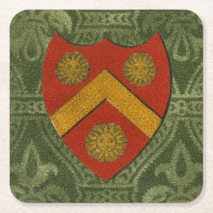Dessous De Verre Carré Noble Crest V