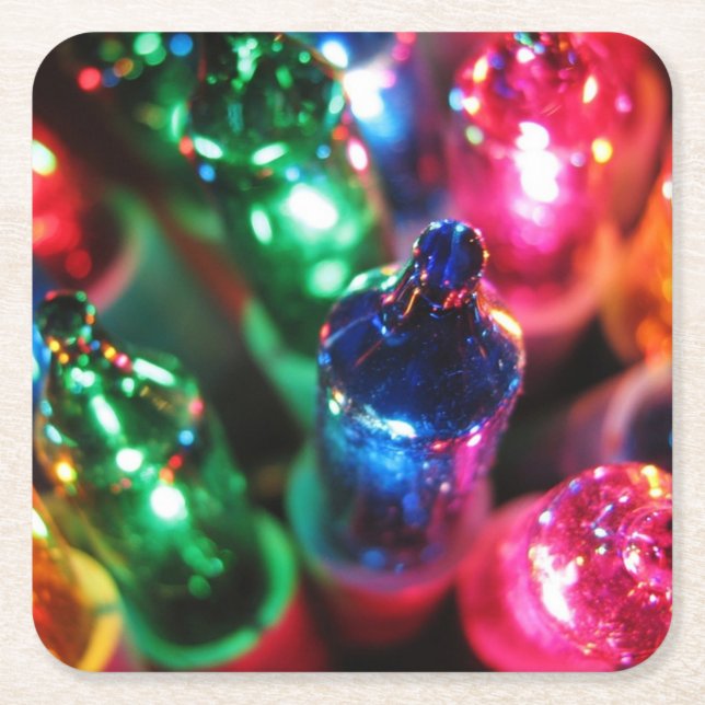 Dessous De Verre Carré Noël (Devant)
