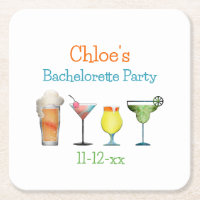 Nom personnalisé de la fête de bachelorette Date 