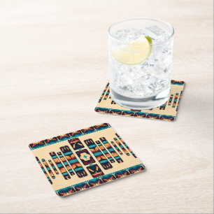 Dessous De Verre Carré Nomade Moderne
