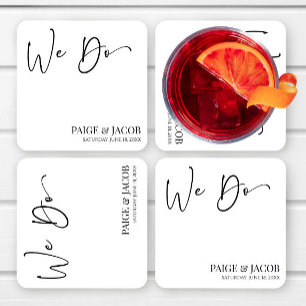 Dessous De Verre Carré Nous faisons classique moderne minimaliste minimal