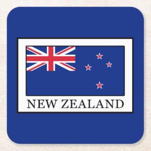 Dessous De Verre Carré Nouvelle-Zélande