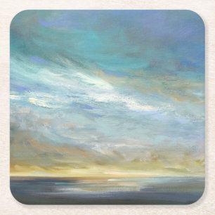 Dessous De Verre Carré Nuages côtiers