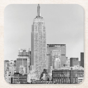 Dessous De Verre Carré NYC Skyline IV