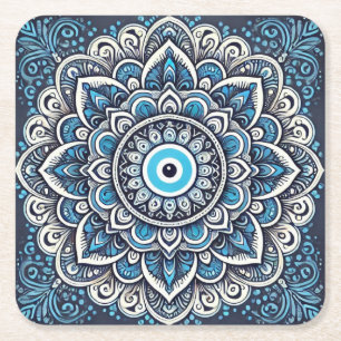 Dessous De Verre Carré Oeil malin