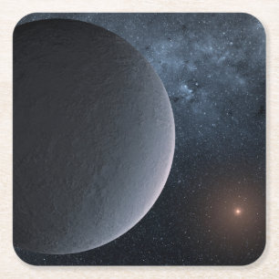 Dessous De Verre Carré Ogle Exoplanet-2016-Blg-1195Lb Orbits Une Petite É