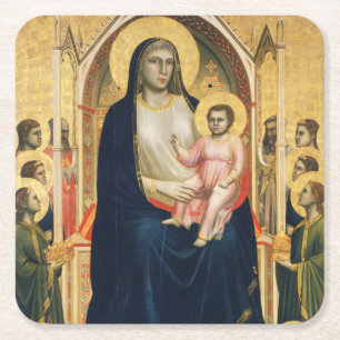 Dessous De Verre Carré Ognissanti Madonna, Giotto, 1306-1310