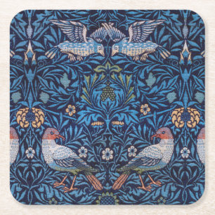Dessous De Verre Carré Oiseaux, William Morris