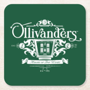 Dessous De Verre Carré OLIVANDERS™ Makers of Fine Wands
