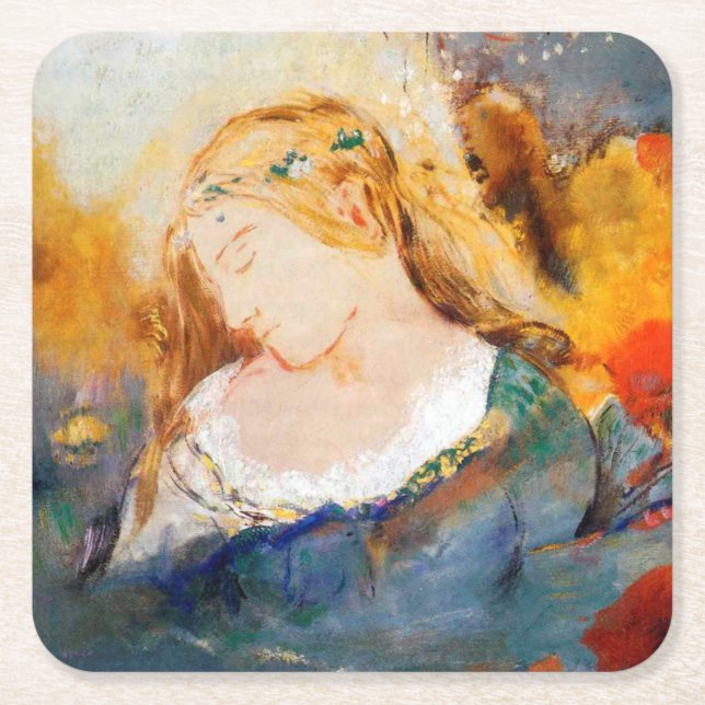 Dessous De Verre Carré Ophélie, Redon (Devant)