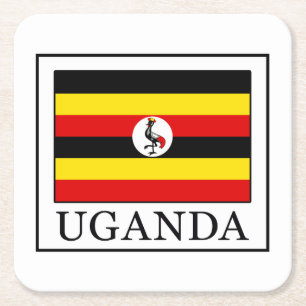 Dessous De Verre Carré Ouganda
