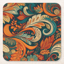 Paisley Swirl Coaster