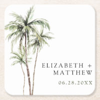Palm Tree Tropical | Mariage minimal