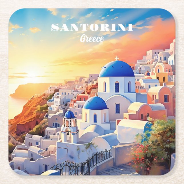 Dessous De Verre Carré Papier Napkin (Devant)