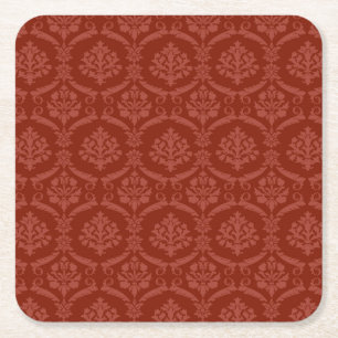 Dessous De Verre Carré Papier peint 3 de damassé